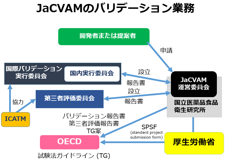 JaCVAMのバリデーション業務